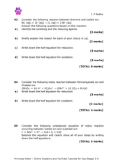 A - Level Chemistry Complete Specification e - Text Book - Primrose Kitten