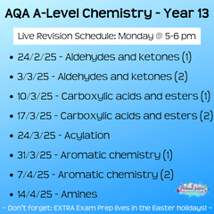 AQA A - Level Chemistry Exam Masterclass - Primrose Kitten