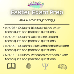 AQA A - Level Psychology Exam Masterclass - Primrose Kitten