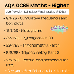 AQA GCSE Maths (HIGHER) Exam Masterclass - Primrose Kitten