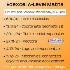 Edexcel A - Level Maths Exam Masterclass - Primrose Kitten