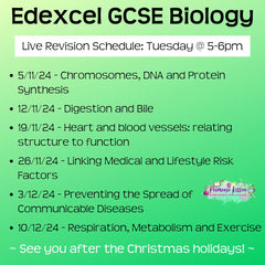 Edexcel GCSE Biology Exam Masterclass - Primrose Kitten