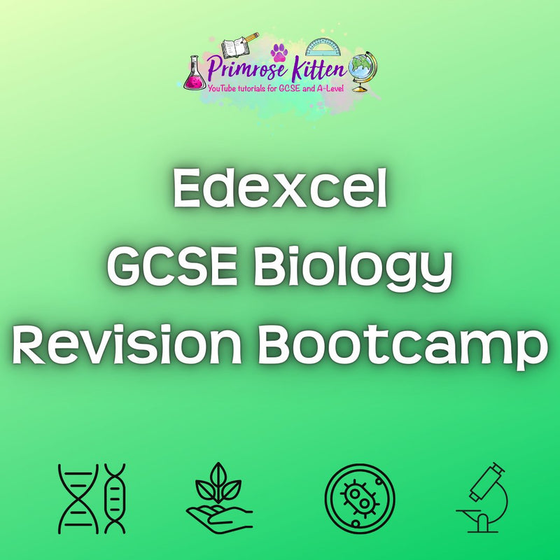 Edexcel GCSE Biology Revision Bootcamp - Primrose Kitten