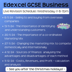 Edexcel GCSE Business Exam Masterclass - Primrose Kitten