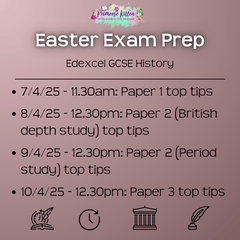 Edexcel GCSE History Exam Masterclass - Primrose Kitten