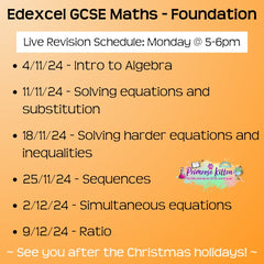 Edexcel GCSE Maths (Foundation) Exam Masterclass - Primrose Kitten