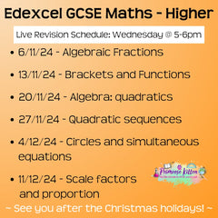 Edexcel GCSE Maths (Higher) Exam Masterclass - Primrose Kitten