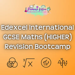 Edexcel International GCSE Maths (HIGHER) Revision Bootcamp - Primrose Kitten