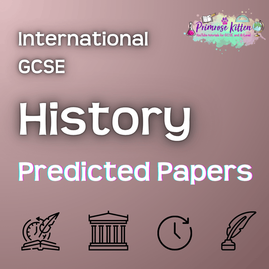 International GCSE History | Predicted Papers - Primrose Kitten