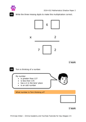 KS2 Maths: SATs Predicted Papers - Primrose Kitten