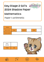 KS2 Maths: SATs Shadow Papers - Primrose Kitten