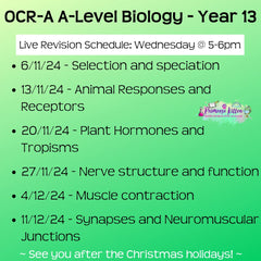 OCR - A A - Level Biology Exam Masterclass - Primrose Kitten