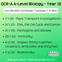 OCR - A A - Level Biology Exam Masterclass - Primrose Kitten