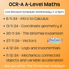 OCR - A A - Level Maths Exam Masterclass - Primrose Kitten