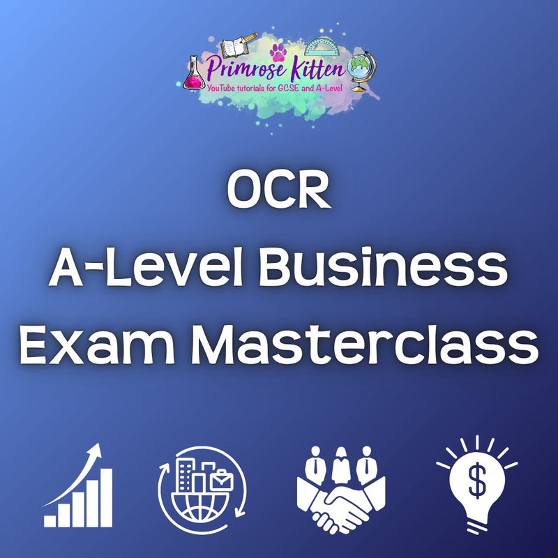 OCR A - Level Business Exam Masterclass - Primrose Kitten