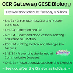 OCR - Gateway GCSE Biology Exam Masterclass - Primrose Kitten