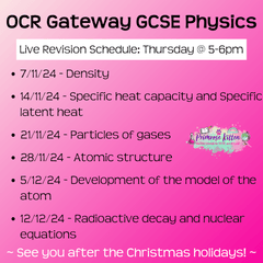 OCR - Gateway GCSE Physics Exam Masterclass - Primrose Kitten