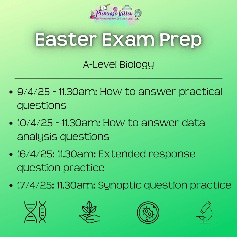 OxfordAQA International A - Level Biology Exam Masterclass - Primrose Kitten