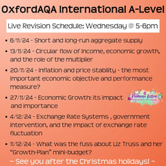 OxfordAQA International A - Level Economics Exam Masterclass - Primrose Kitten