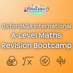 OxfordAQA International A - Level Maths Revision Bootcamp - Primrose Kitten