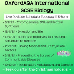 OxfordAQA International GCSE Biology Exam Masterclass - Primrose Kitten