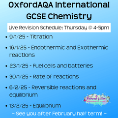 OxfordAQA International GCSE Chemistry Exam Masterclass - Primrose Kitten