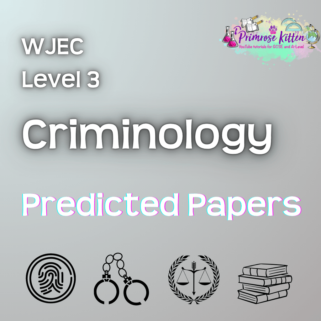 WJEC Level 3 Criminology | Predicted Papers