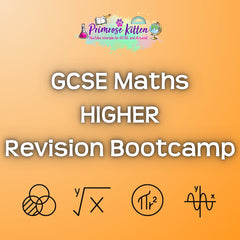 GCSE Maths (Higher) Revision Bootcamp - Primrose Kitten